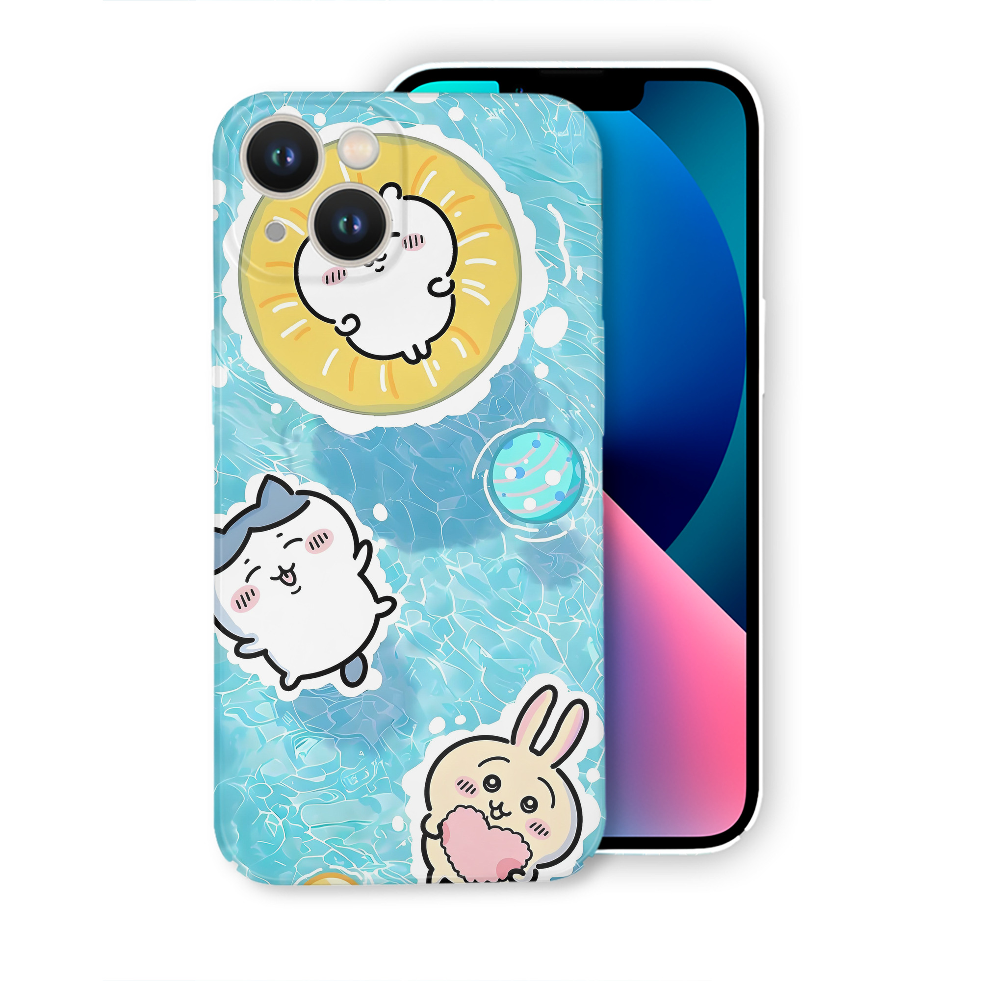 （画像用） ちいかわ Chii-kawa 【iPhone 14シリーズ対応】ハードケース